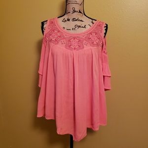 Democracy cold shoulder top